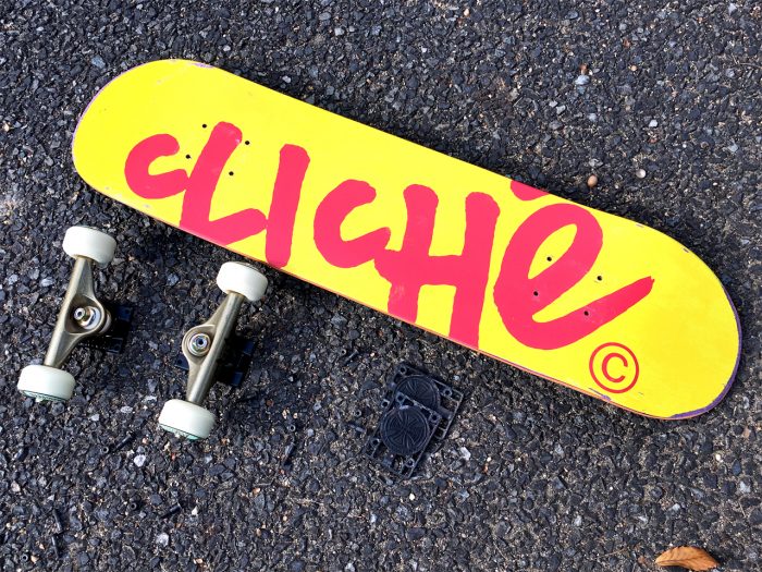 スケボー sk8 skateboard セットアップ トラック デッキ ライザーパッド