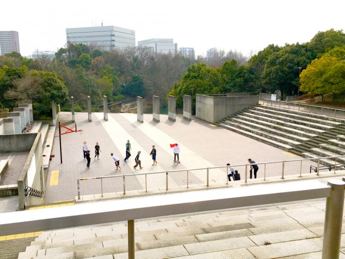 高塚公園 無料スケボースポット takatsuka park 野外広場