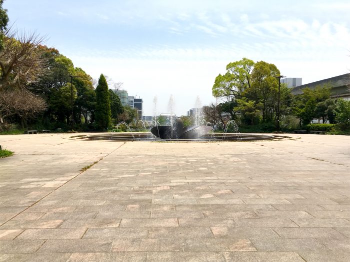 ポートアイランド南公園 スケボーパーク minami park　フラット