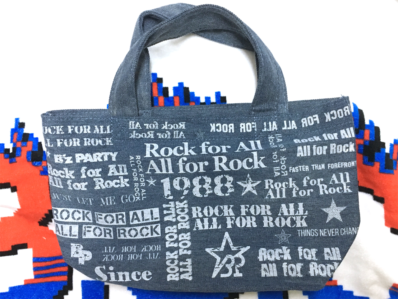 B'z PARTYオリジナル・ミニトートバッグ届いたのでレビュー | サウウェブ