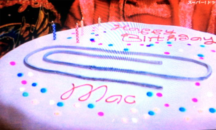 マクガイバー 18話 バースデーケーキ クリップ macgyver birthday cake clip