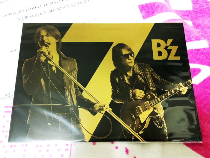 B'z セブンイレブン スペシャルカード seven-elleven special card 表面02