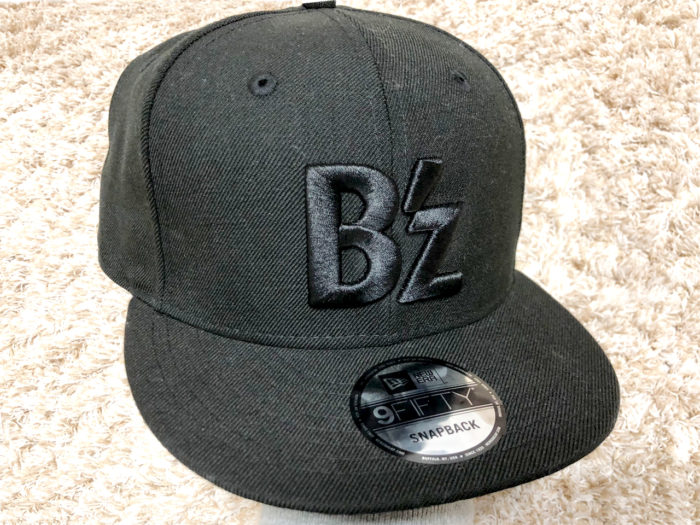 B'z エキシビジョン SCEANS グッズ NEW ERA 9FIFTY“B'z MODEL” 正面