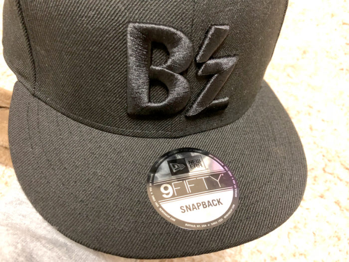 B'z エキシビジョン SCEANS グッズ NEW ERA 9FIFTY“B'z MODEL” シール