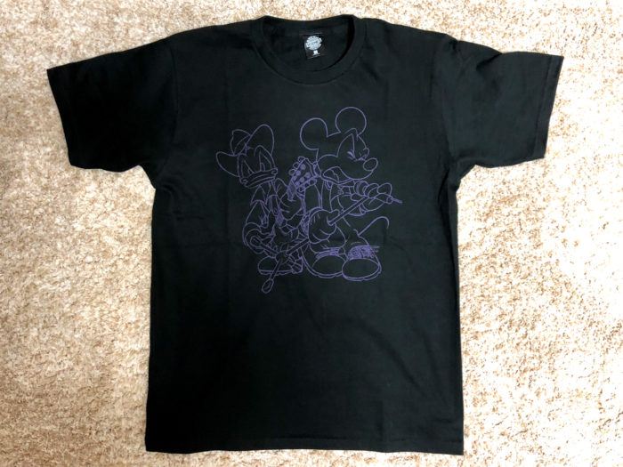 B'z Disney コラボTシャツB（黒）