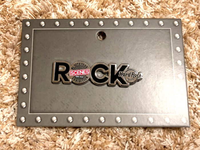 B'z エキシビジョン SCEANS グッズ HARD ROCK CAFE ピンバッチ