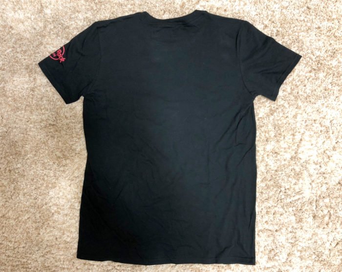 B'z エキシビジョン SCEANS グッズ HARD ROCK CAFE Tシャツ 裏