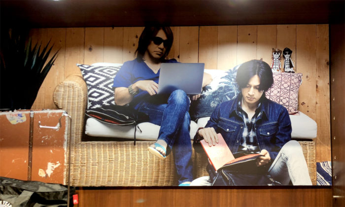 B'z 30周年エキシビジョンSCENES後期 感想・レビュー グッズストア 展示写真 B'z