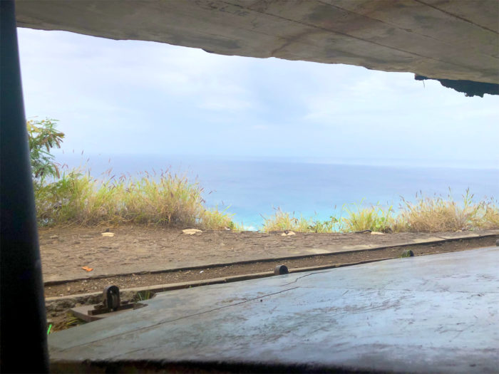 ハワイ ダイヤモンドヘッド 観光 登山 感想 レビュー 階段 砲撃統制所 観察所からの風景