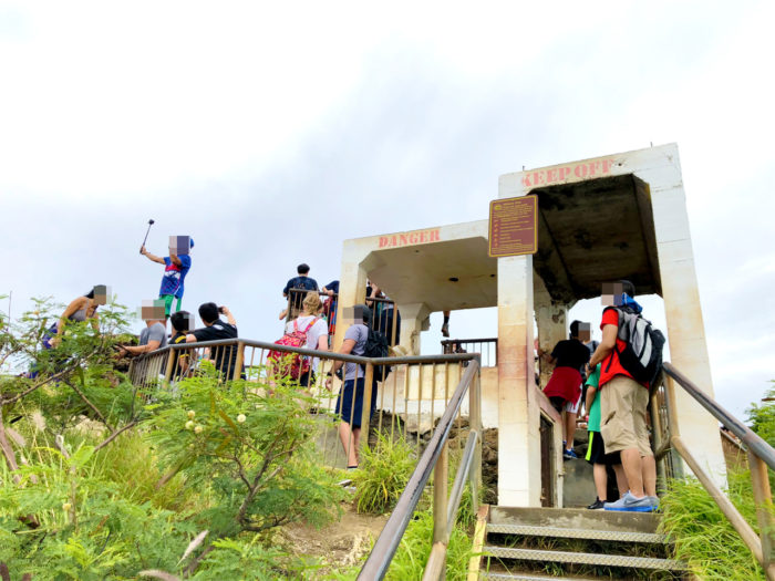 ハワイ ダイヤモンドヘッド 観光 登山 感想 レビュー 山頂