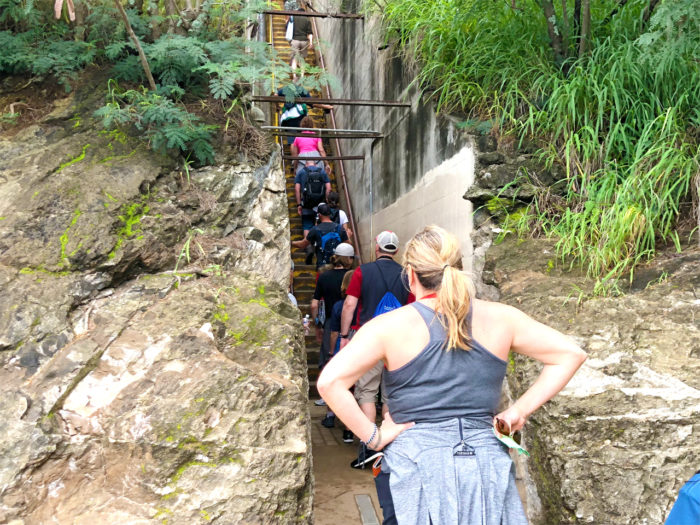 ハワイ ダイヤモンドヘッド 観光 登山 感想 レビュー 下山道