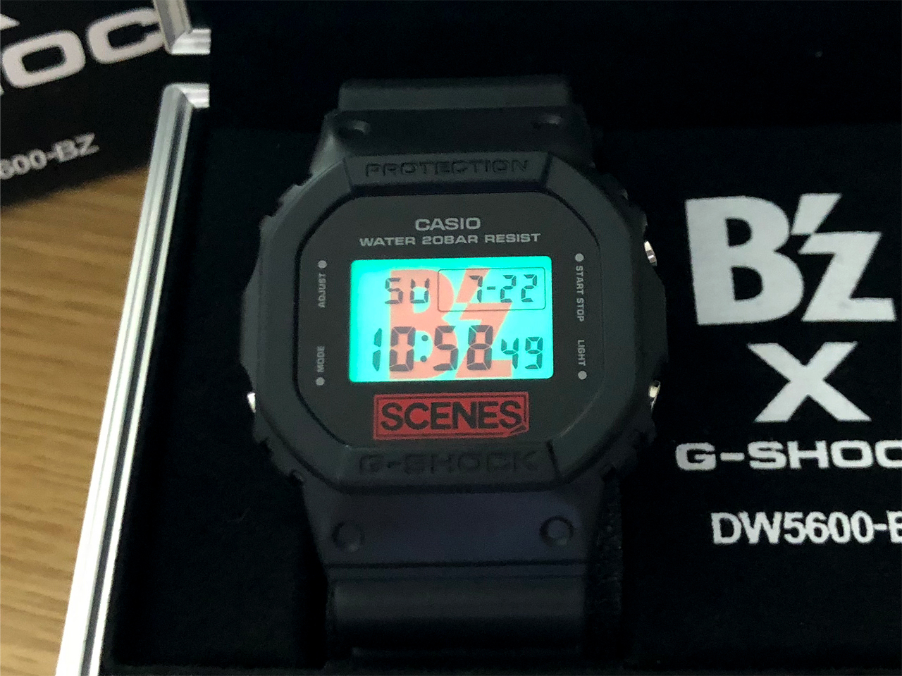 B'z G-SHOCK DW-5600 EXHIBITION