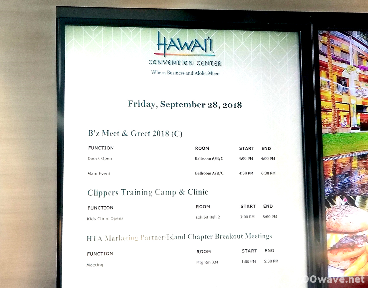 bz Pleasure in Hawaii トークイベント ライブレポ 感想 meet and greet 2018