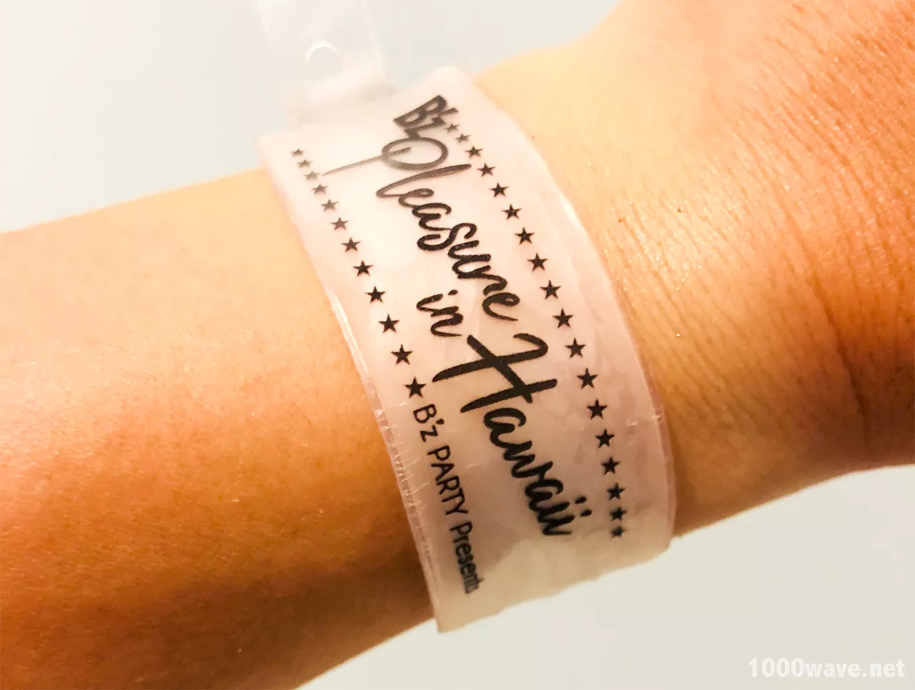 B'z Pleasure in Hawaii 当選者特典グッズ ネックストラップ