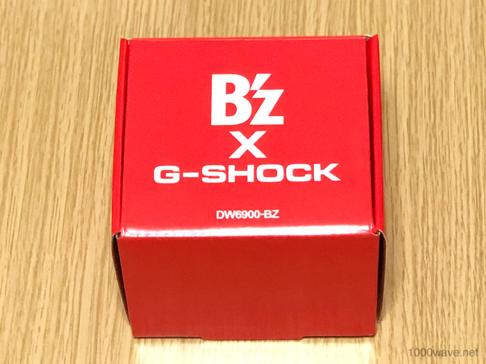 B'z × G-SHOCK RED コラボ 商品レビュー･感想 DW6900-BZ