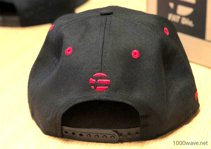 NEW ERA x FAT Div. Collaboration Cap ニューエラコラボキャップレビュー･感想 後ろ側のFAT Div.ロゴの刺繍