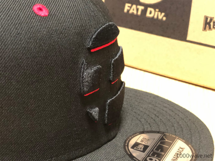 NEW ERA x FAT Div. Collaboration Cap ニューエラコラボキャップレビュー･感想 ロゴの刺繍