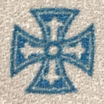クロムハーツの十字架がモチーフのロゴ