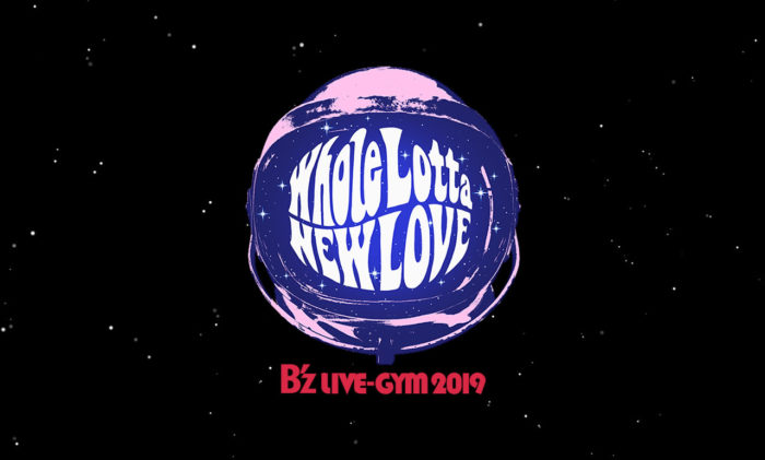 B'z LIVE-GYM 2019 Whole Lotta NEW LOVE ツアーロゴ