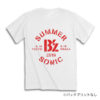 会場限定販売サマソニ×B'zコラボTシャツ ホワイト
