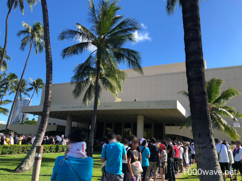 B'z Party Pleasure in Hawaii 2019の思い出振り返り 観光 ライブ会場 ニールSブレイズデルセンターコンサートホール