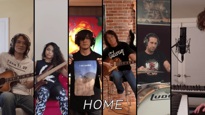 B'z「HOME」今度はサポメンそれぞれのホームでのリモートバンドセッション版を公開
