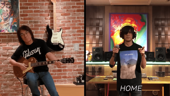 B'z自宅セッション動画「HOME」公開！Tシャツ、ぬいぐるみはどこの？