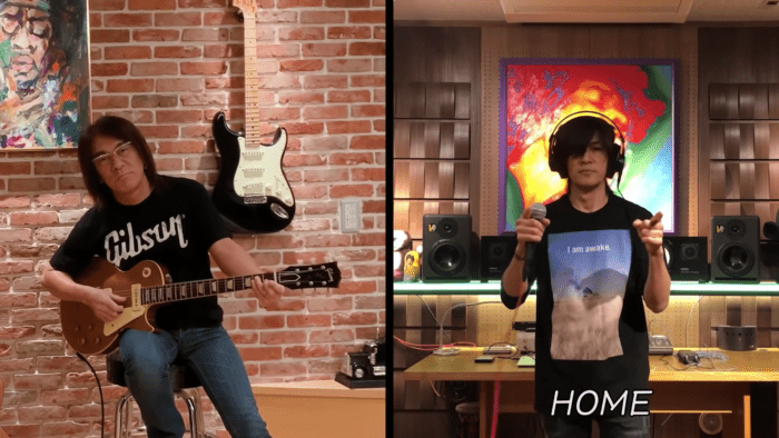 B'z自宅セッション動画「HOME」公開!Tシャツ、ぬいぐるみはどこの?