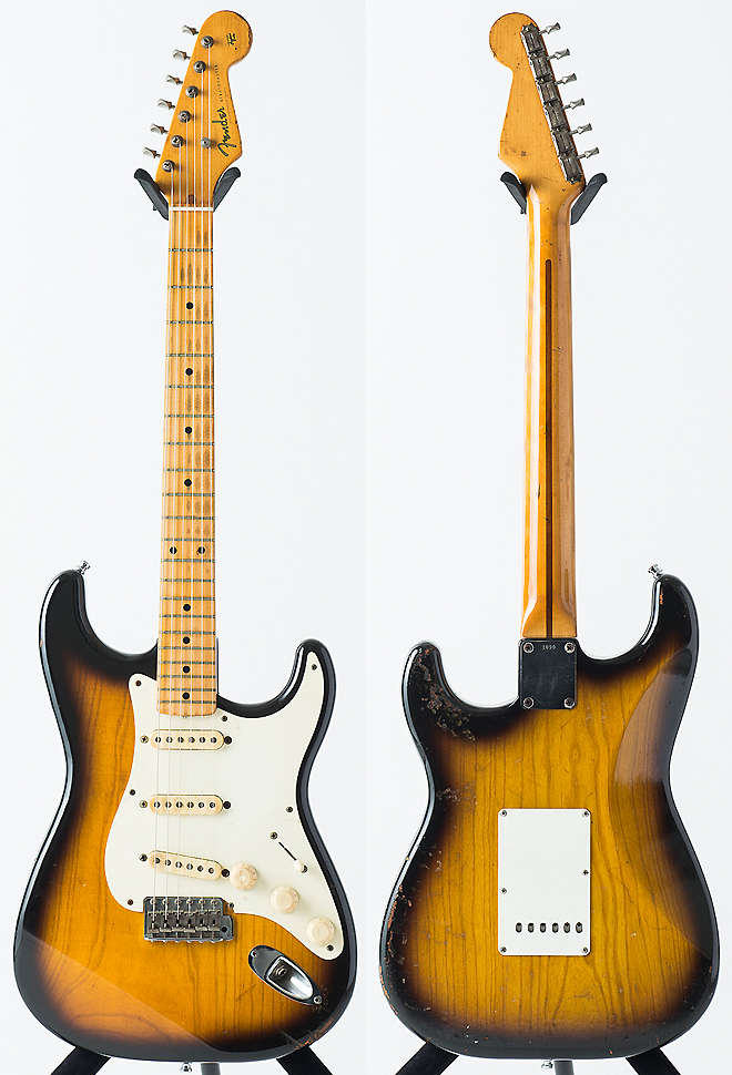 Fender Stratocaster 1954 Tobacco Brown Sunburst #1090