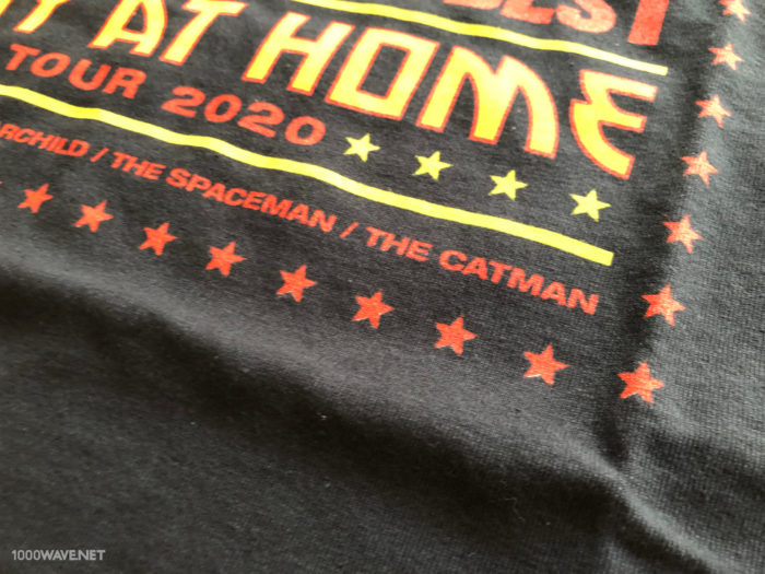 B'z松本さんがSNSで着ていたKISS「STAY AT HOME」チャリティーTシャツレビュー・感想