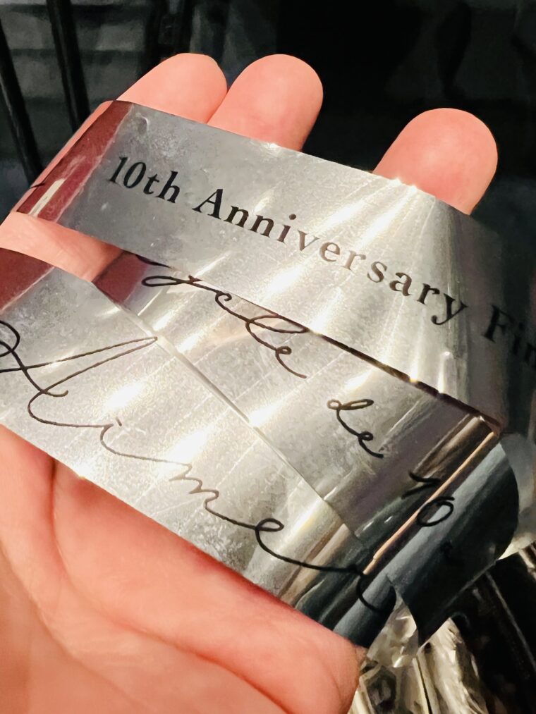 aimer 銀テープ 10周年ライブ