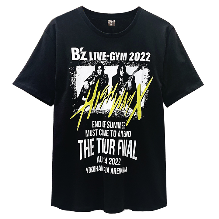 B’z LIVE-GYM 2022 -Highway X- ファイナルTシャツ受注販売